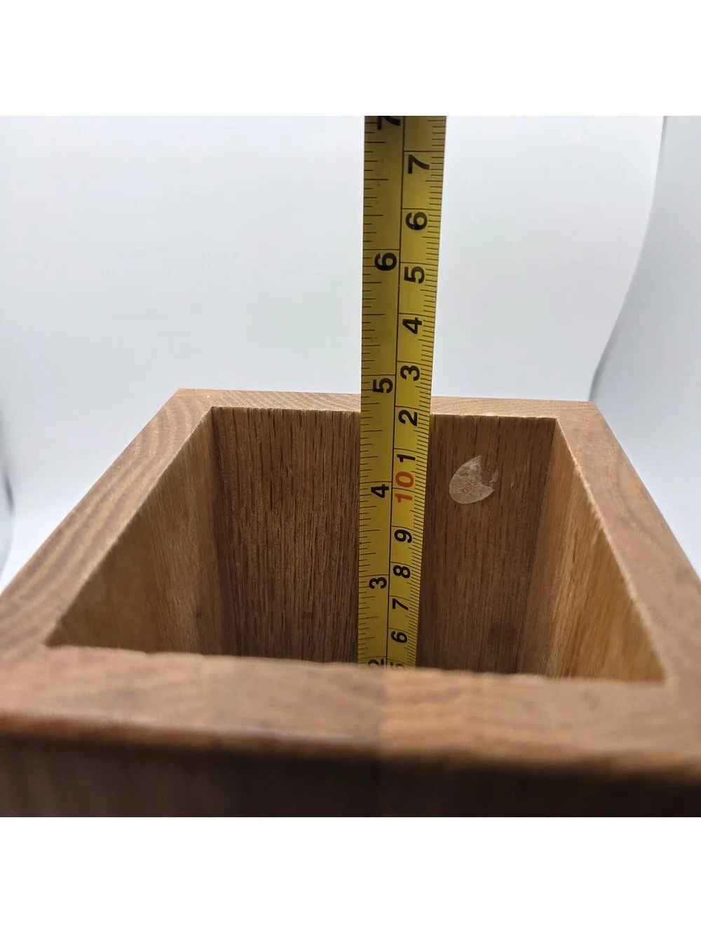 Cutco Oak Wood Utensil Holder Made in USA